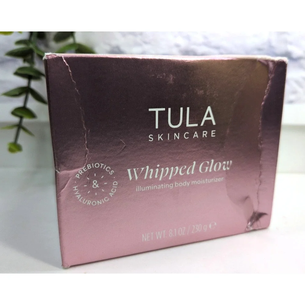 NIB😍TULA Whipped Glow Body Moisturizer w/ Hyaluronic Acid, Sparkling Rosé 8.1oz